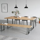 Square Industrial Legs-Industrial Legs-Yester Home