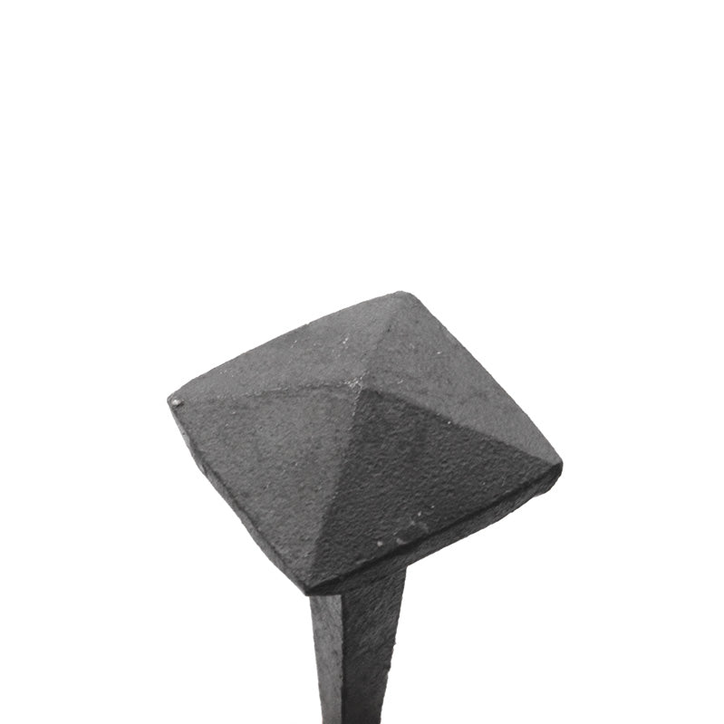 Square Spike Head Iron Nail 3/4" x 3" Beeswax-Handforged Nails-Yester Home