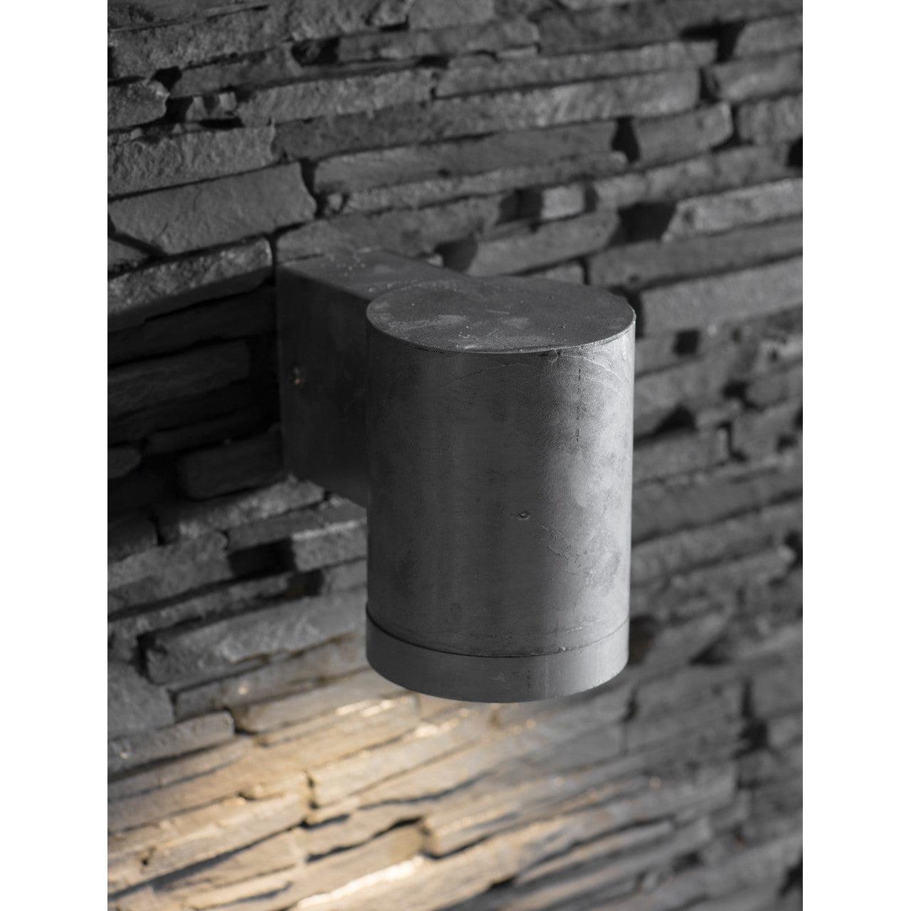 St Ives Down Light, Large - Galvanised Steel-Outdoor Lighting-Yester Home