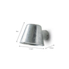 St Ives Mast Light - Galvanised Steel-Outdoor Lighting-Yester Home