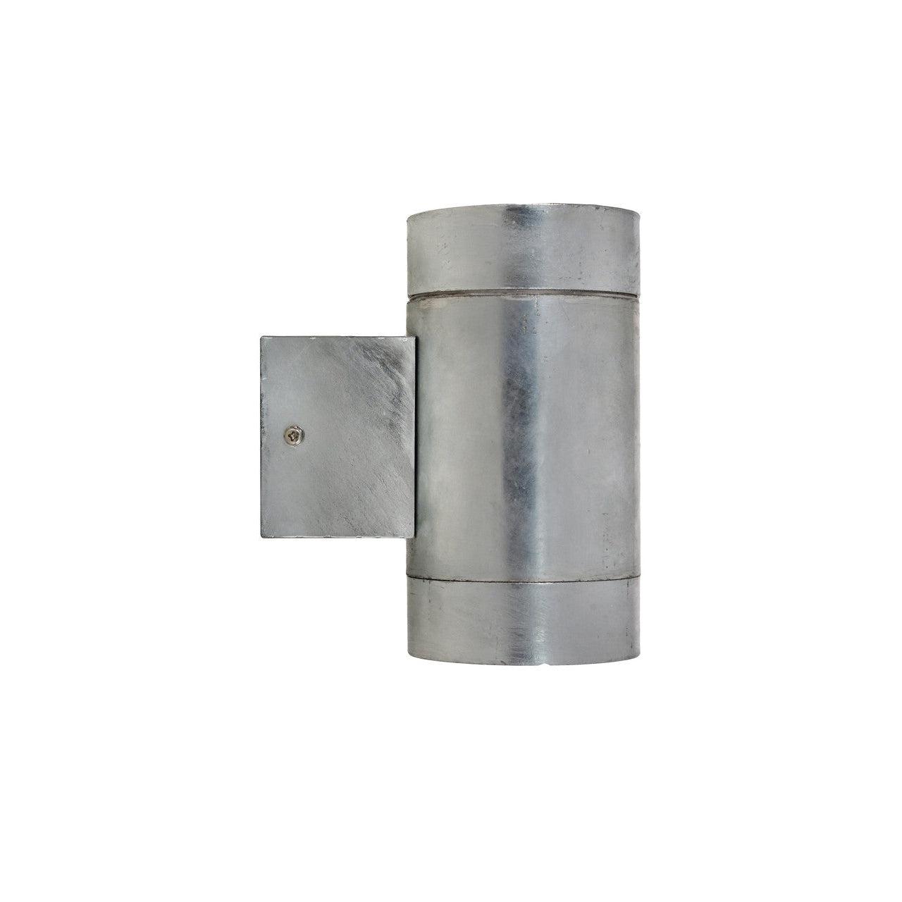 St Ives Up & Down Light, Large - Galvanised Steel-Outdoor Lighting-Yester Home