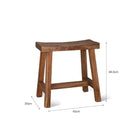 St Mawes Stool | PRE-ORDER Stock expected Late February - Outdoor Dining Tables & Sets - Garden Trading - Yester Home