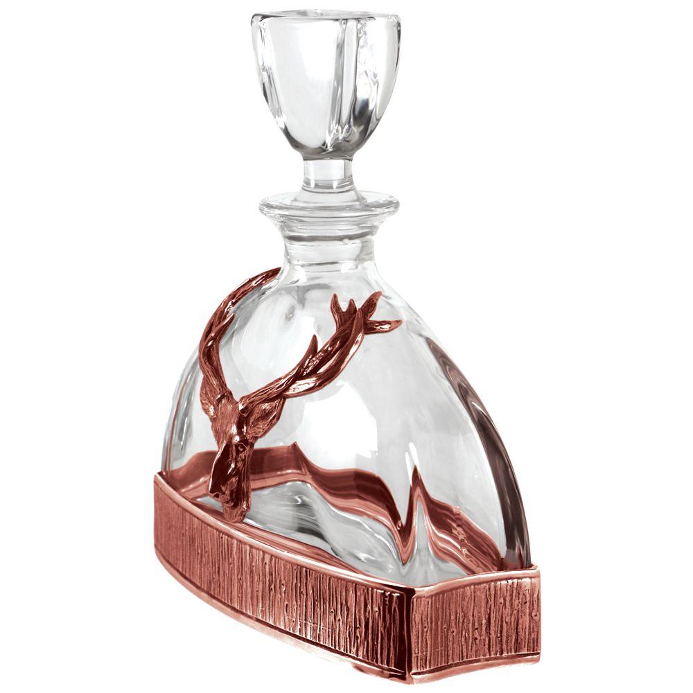 Stag Majestic Copper Decanter-Decanters-Yester Home