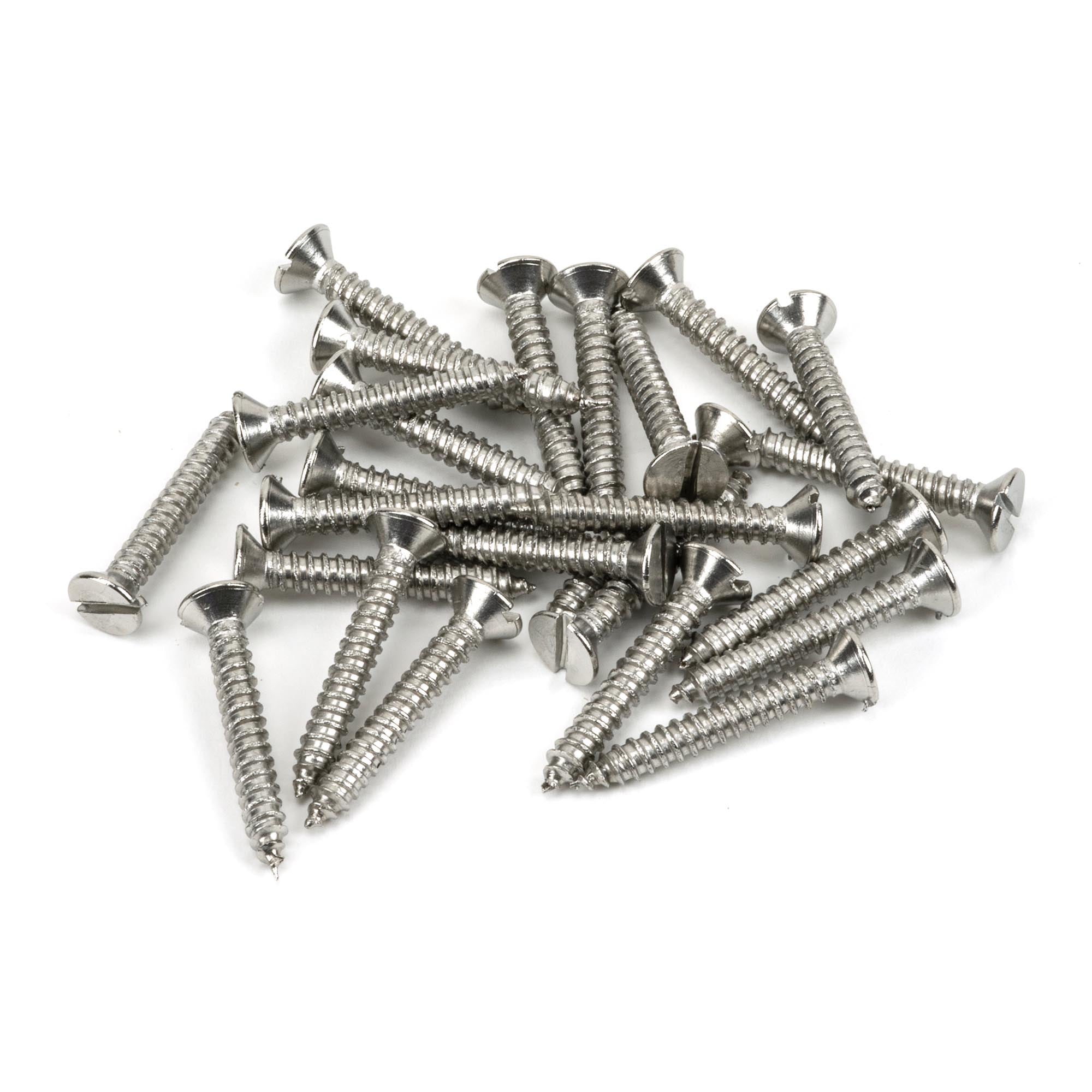 Stainless Steel 10x1¼" Countersunk Screws (25) | From The Anvil - Screws & Bolts - From The Anvil - Yester Home