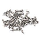 Stainless Steel 8x¾" Countersunk Raised Head Screws (25) | From The Anvil - Screws & Bolts - From The Anvil - Yester Home