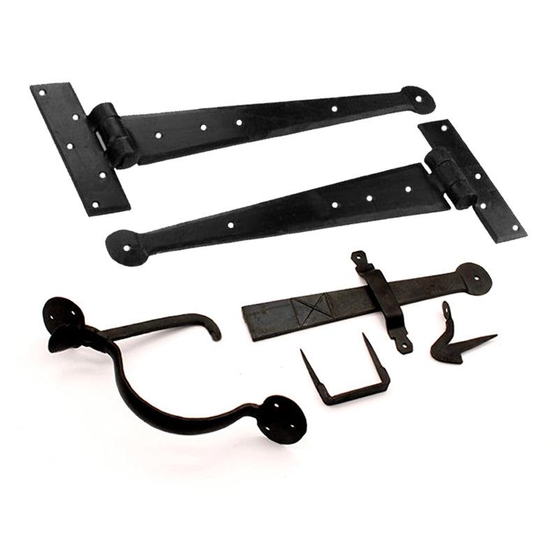 Standard Handforged Kit (12") - Penny End Beeswax-Handforged Latches & Hinges-Yester Home