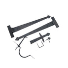 Standard Handforged Kit (18") - Arrow End Beeswax-Handforged Latches & Hinges-Yester Home