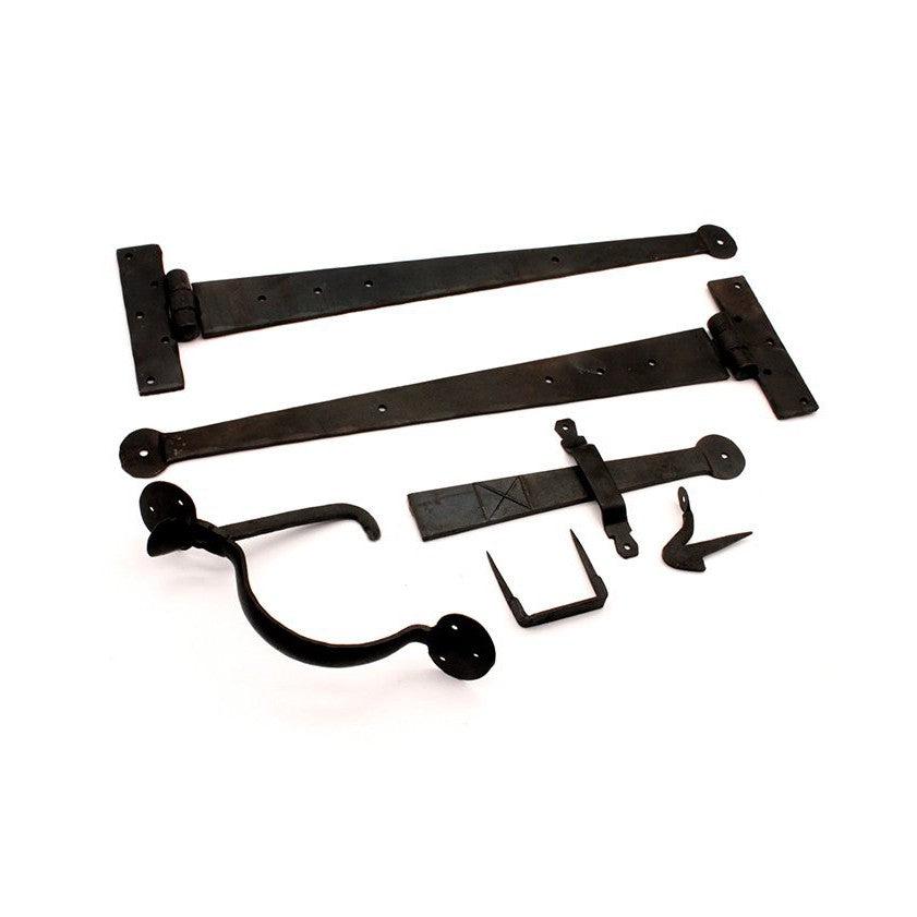 Standard Handforged Kit (18") - Penny End Beeswax-Handforged Latches & Hinges-Yester Home