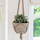 Stratton Hanging Pot Holder Stone Large - Pots & Planters - Garden Trading - Yester Home
