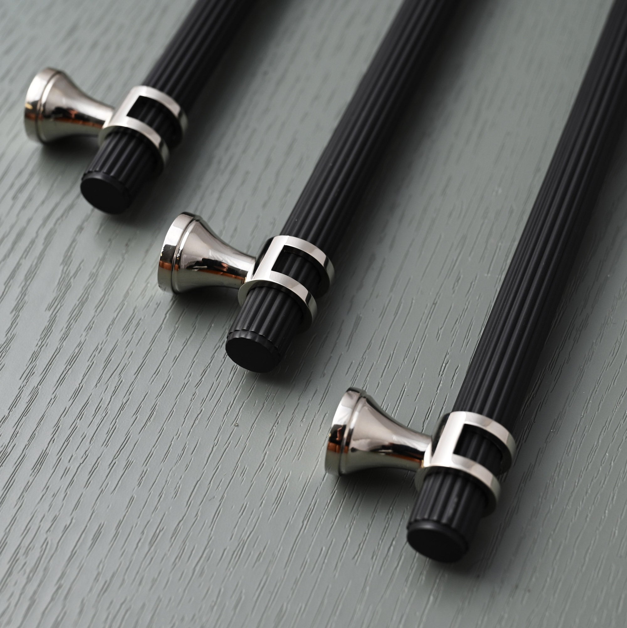 Stretton Cupboard Handles | Bronze & Polished Nickel - Cabinet Handles - Yester Home - Yester Home