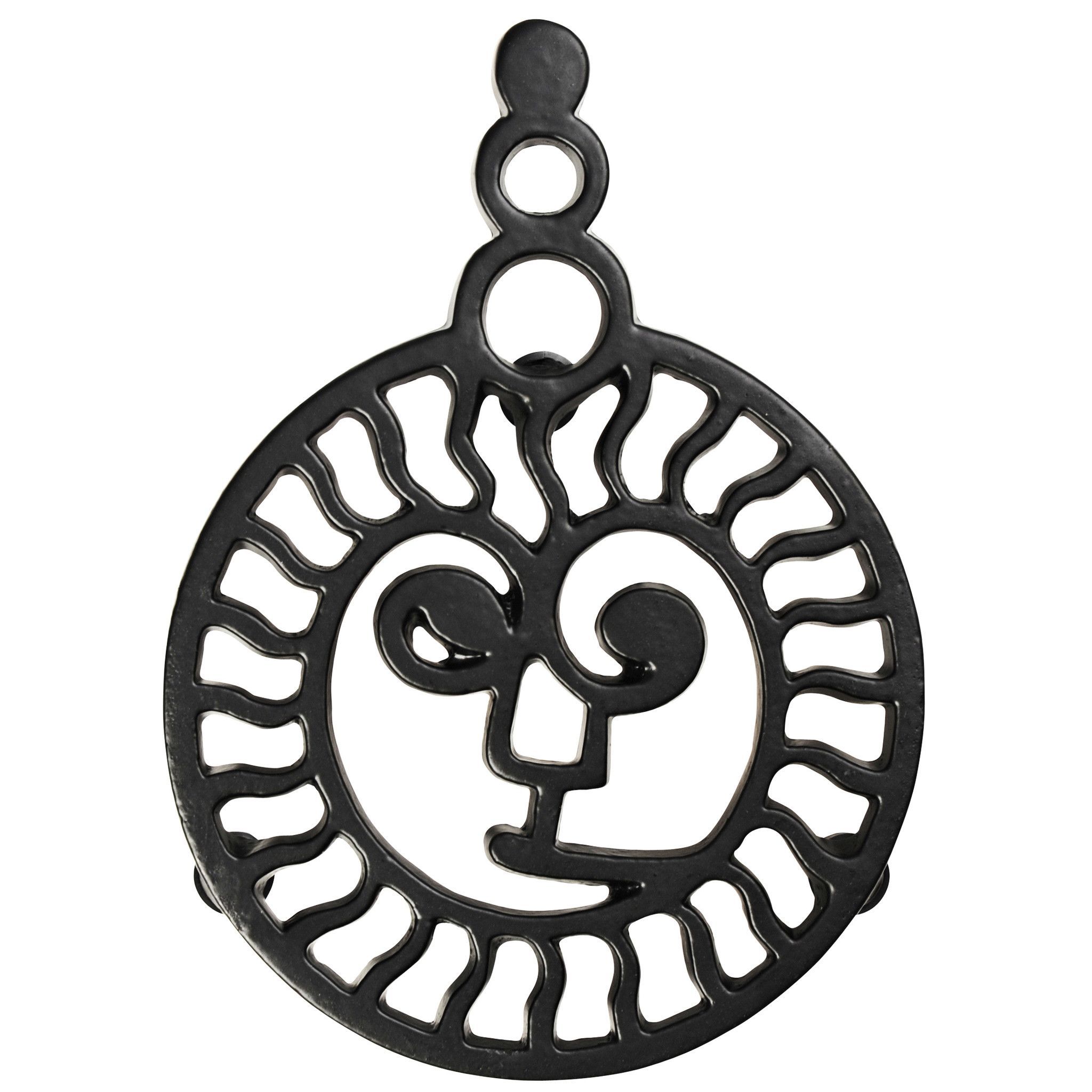 Sun Face Trivet-Trivets-Yester Home