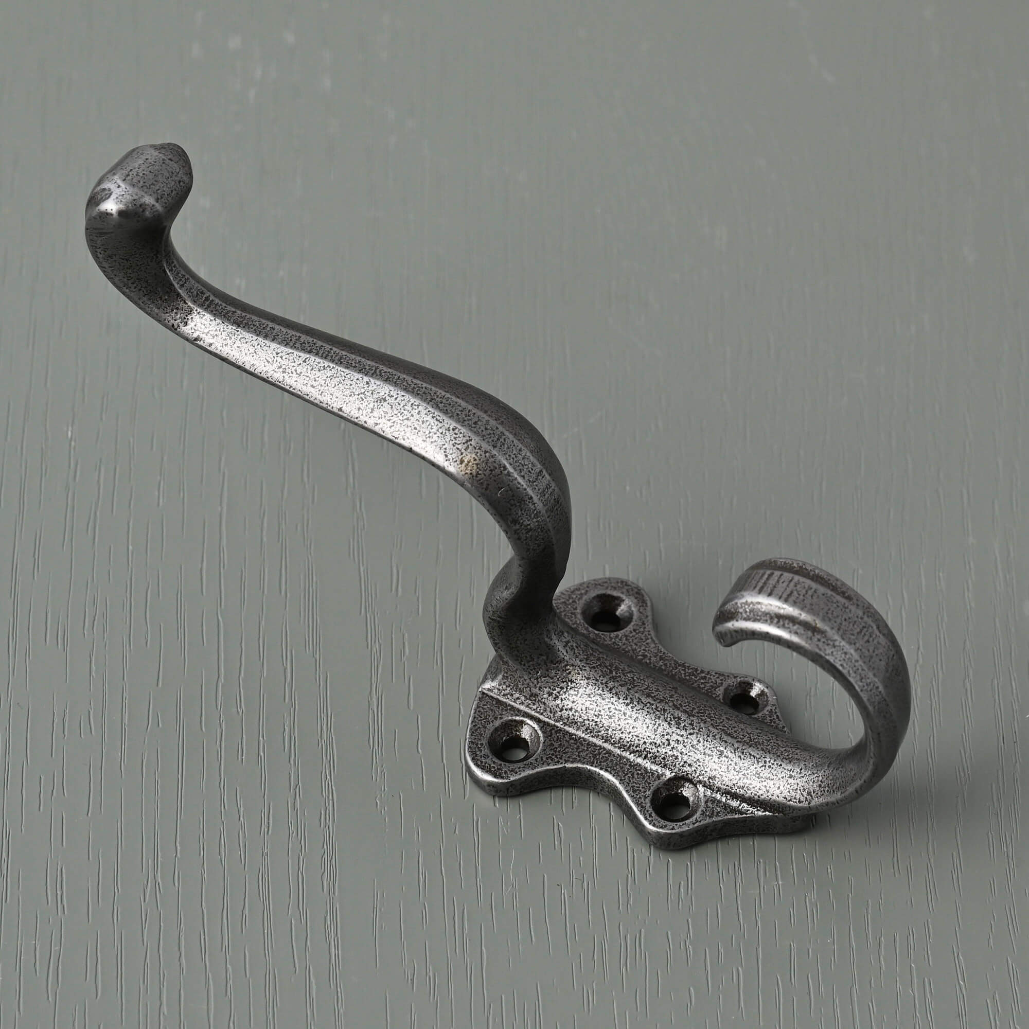 Swan Neck Cast Iron Hat & Coat Hook - Coat Hooks - Yester Home - Yester Home