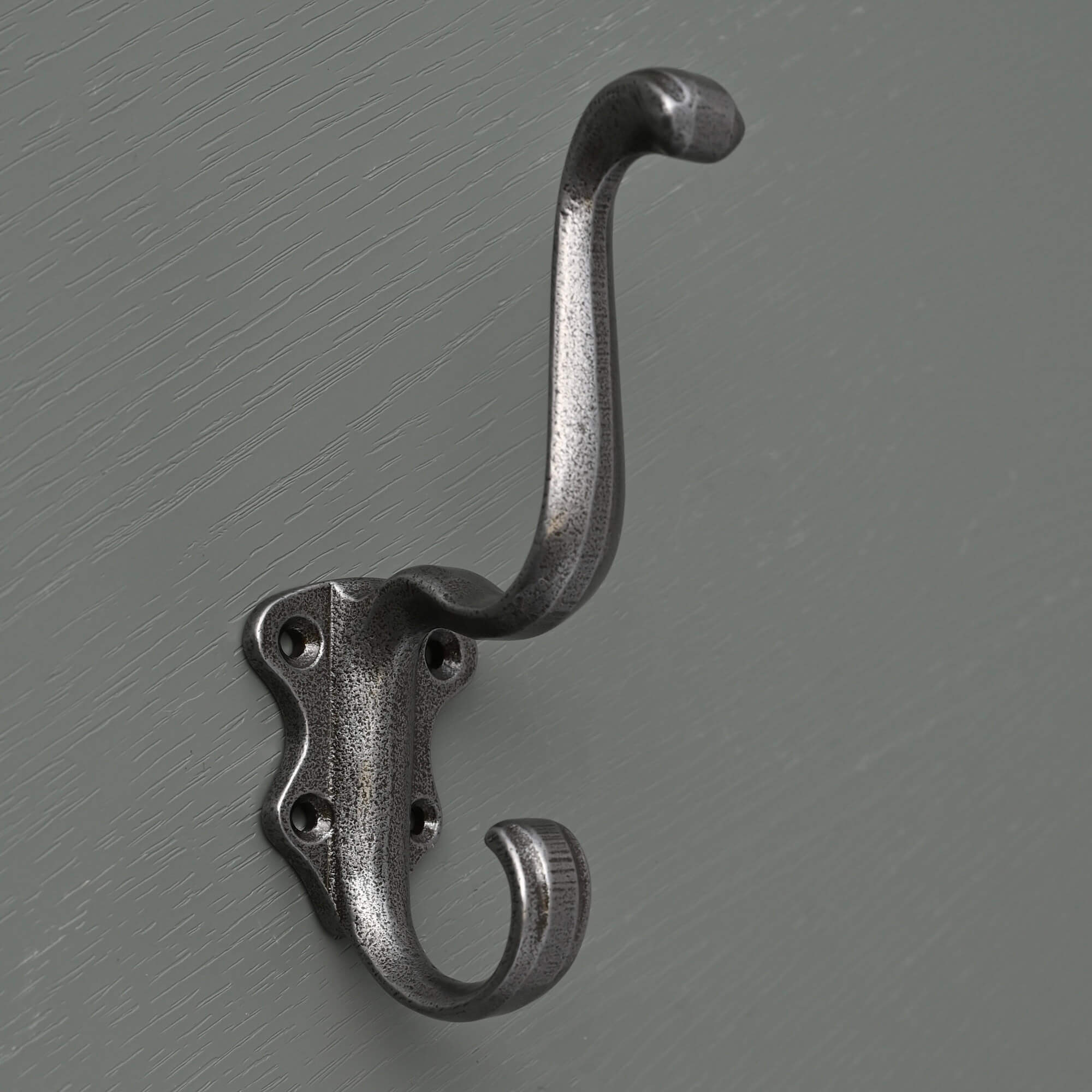 Swan Neck Cast Iron Hat & Coat Hook - Coat Hooks - Yester Home - Yester Home