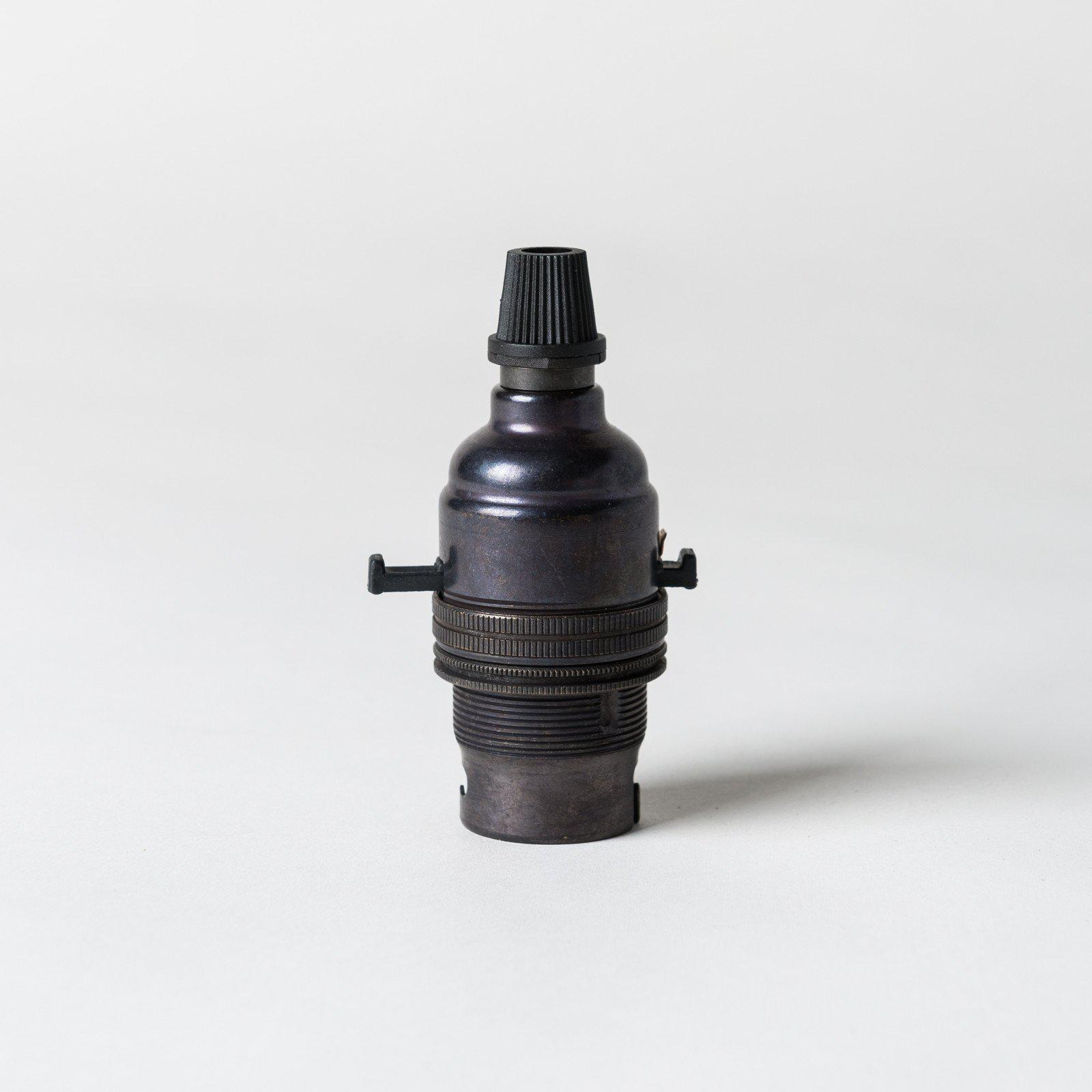 Switched Bayonet Period Lampholder with grip - All Colours-Lampholders-Yester Home