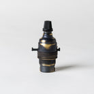 Switched Bayonet Period Lampholder with grip - All Colours-Lampholders-Yester Home
