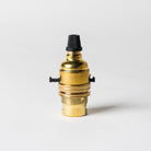 Switched Bayonet Period Lampholder with grip - All Colours-Lampholders-Yester Home