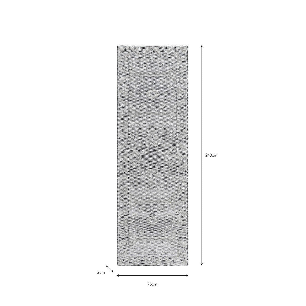 Syde Runner |75x240cm | Multi| Wool - Rugs & Runners - Garden Trading - Yester Home