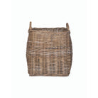 Tapered Basket - Rattan-Log Storage & Baskets-Yester Home