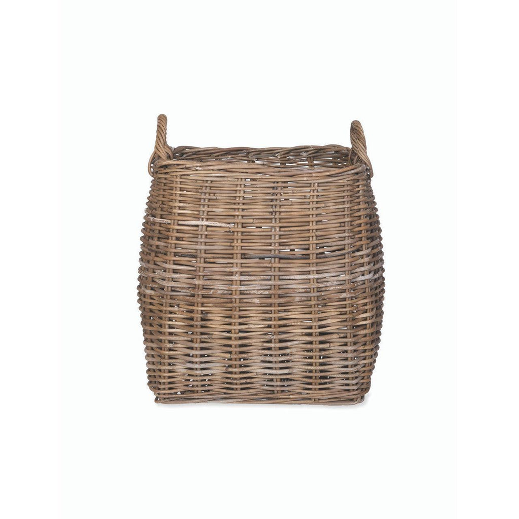 Tapered Basket - Rattan-Log Storage & Baskets-Yester Home
