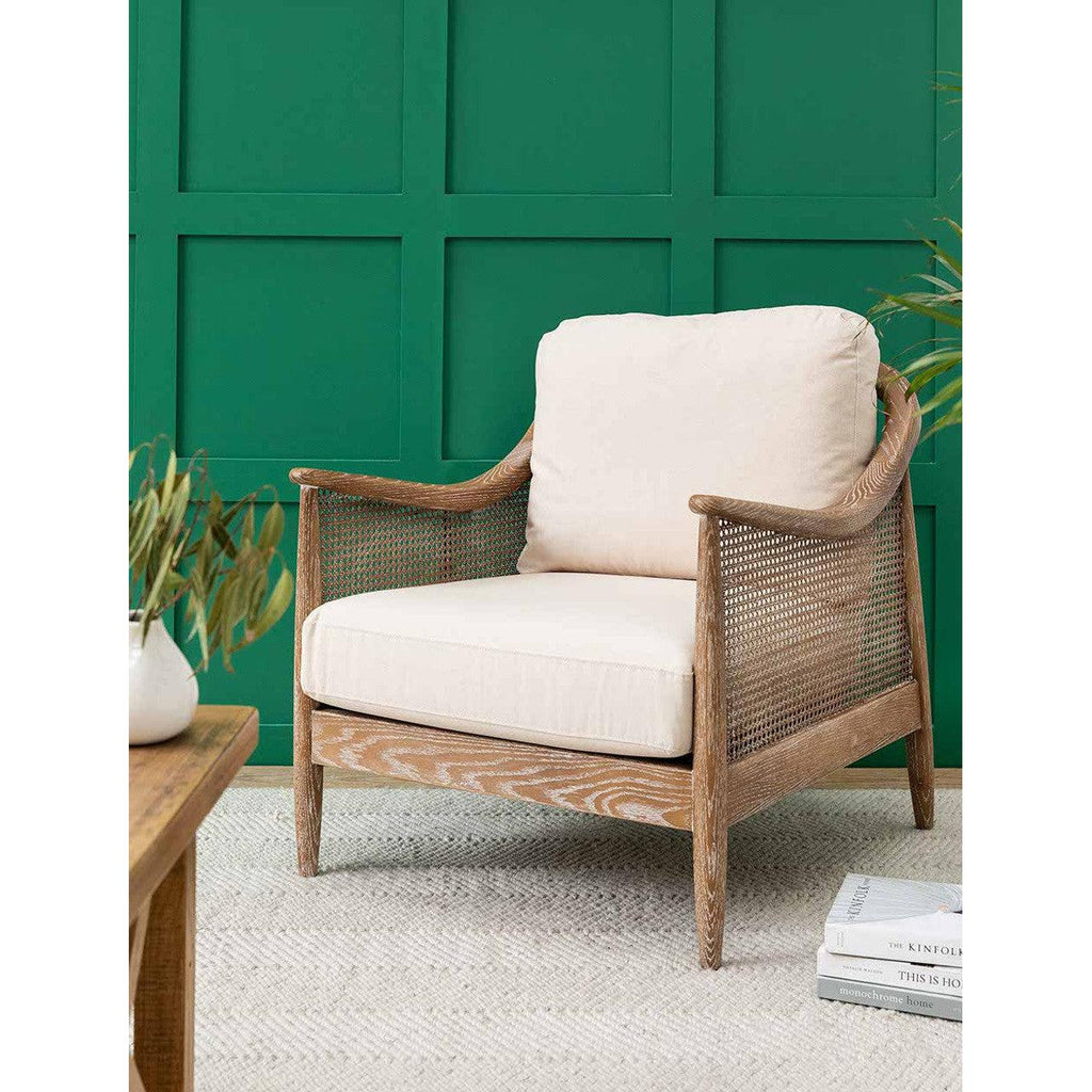 Templecombe Rattan Armchair | Oatmeal | Pre-Order for End of May - Sofas & Chairs - Garden Trading - Yester Home