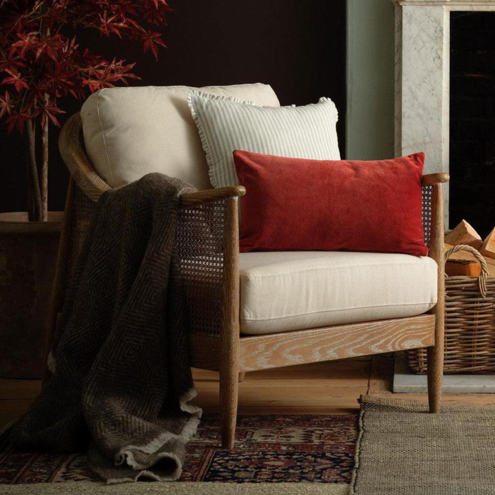 Templecombe Rattan Armchair | Oatmeal | Pre-Order for End of May - Sofas & Chairs - Garden Trading - Yester Home