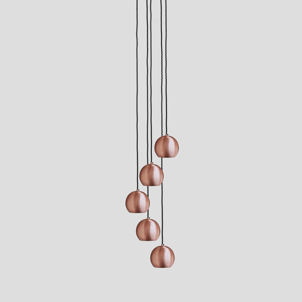 The Globe Collection Pendant - Copper