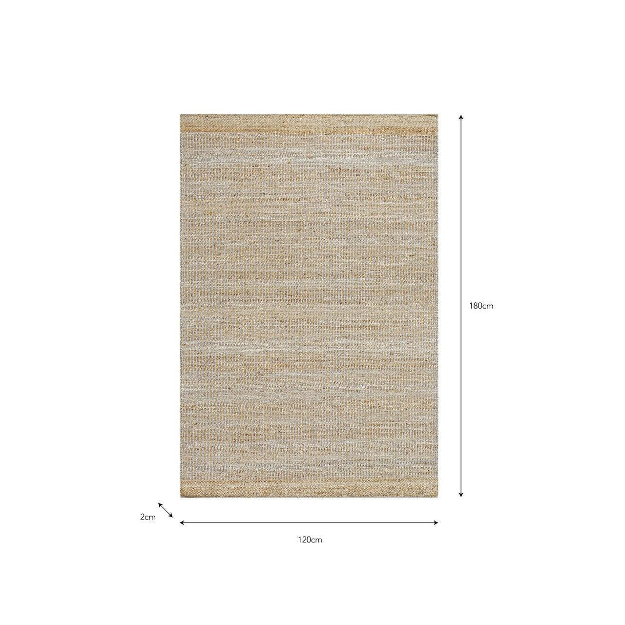 Thornbury Rug | 120x180cm | Wool & Jute Mix - Rugs & Runners - Garden Trading - Yester Home