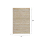 Thornbury Rug | 160x230cm | Wool & Jute Mix - Rugs & Runners - Garden Trading - Yester Home