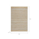 Thornbury Rug | 200x300cm | Wool & Jute Mix - Rugs & Runners - Garden Trading - Yester Home