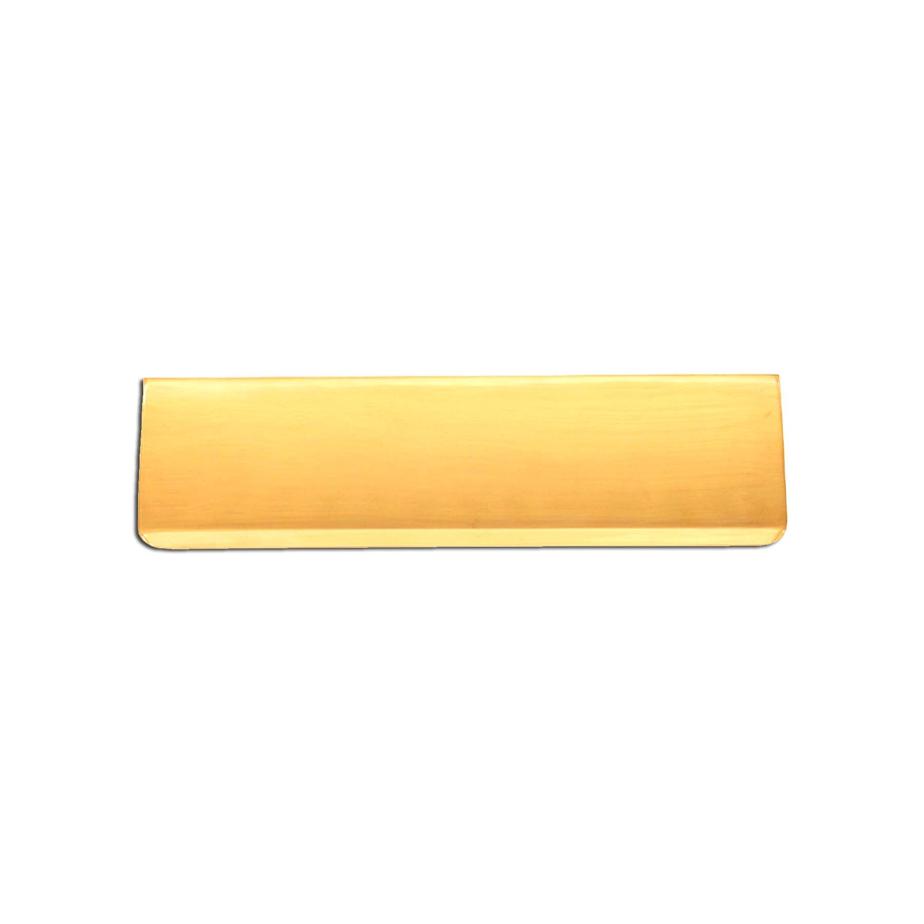 Tidy Flap 275 x 80mm Polished Brass-Finger Plates & Letter Plates-Yester Home