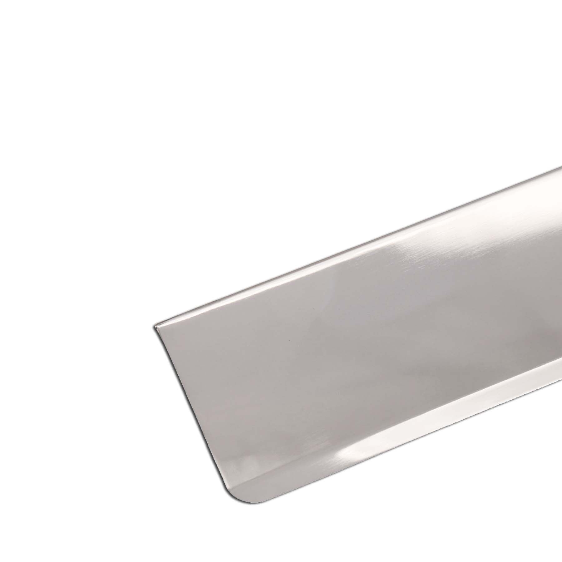 Tidy Flap 300 x 87mm Polished Chrome-Finger Plates & Letter Plates-Yester Home