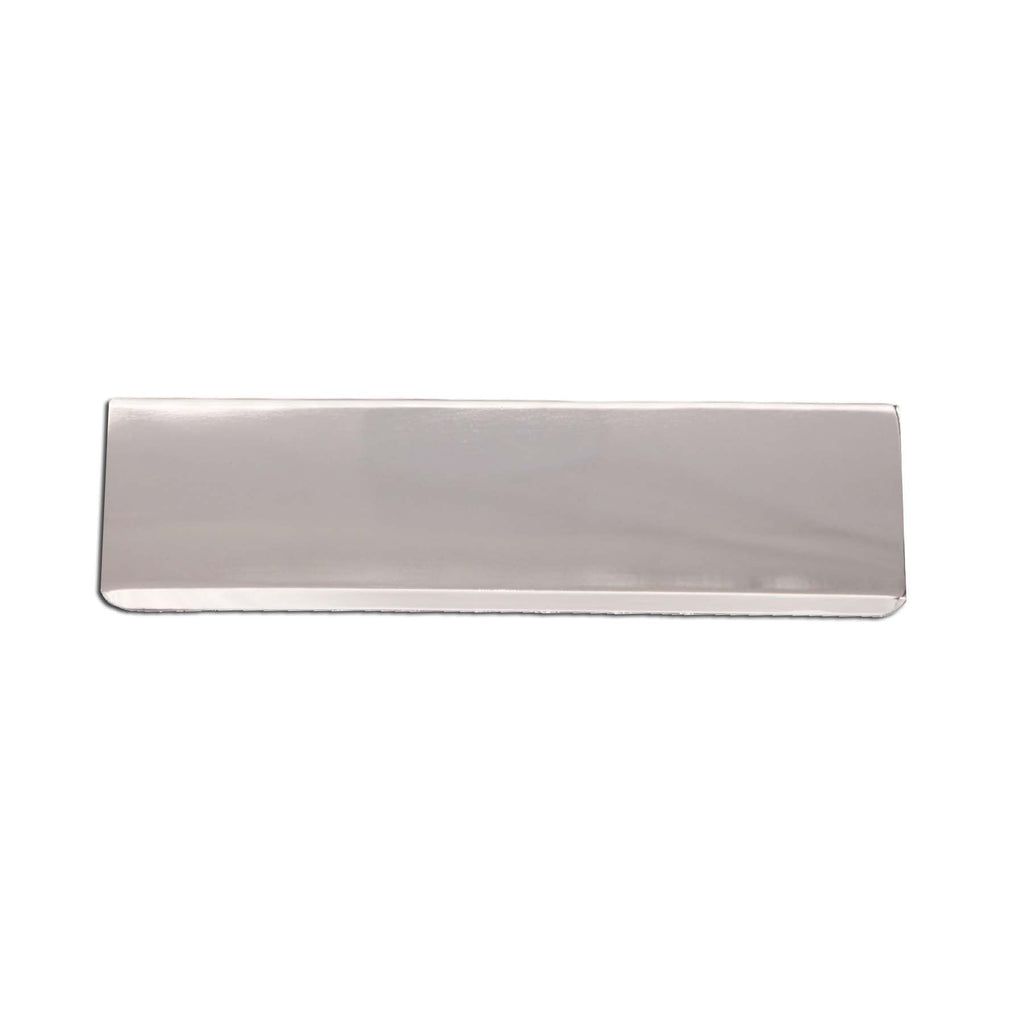 Tidy Flap 300 x 87mm Polished Chrome-Finger Plates & Letter Plates-Yester Home
