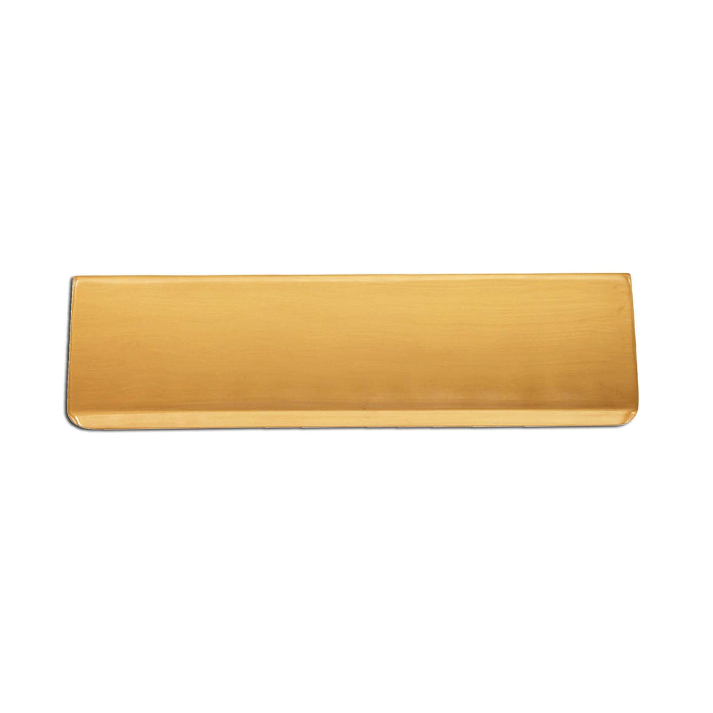 Tidy Flap 300 x 87mm Satin Brass-Finger Plates & Letter Plates-Yester Home