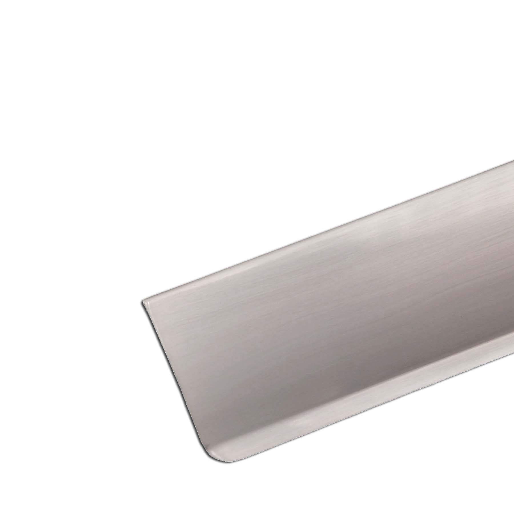 Tidy Flap 300 x 87mm Satin Chrome-Finger Plates & Letter Plates-Yester Home