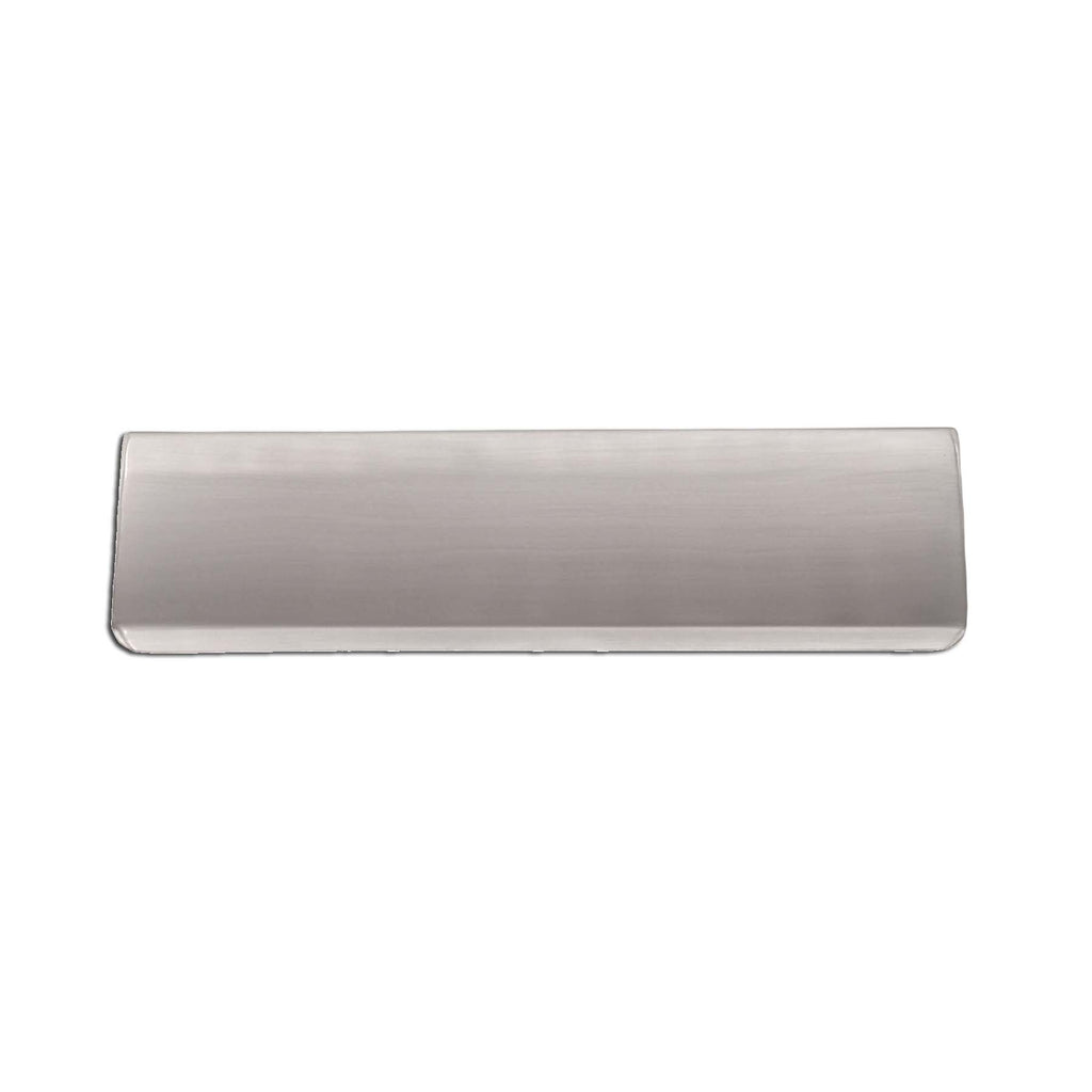 Tidy Flap 300 x 87mm Satin Chrome-Finger Plates & Letter Plates-Yester Home