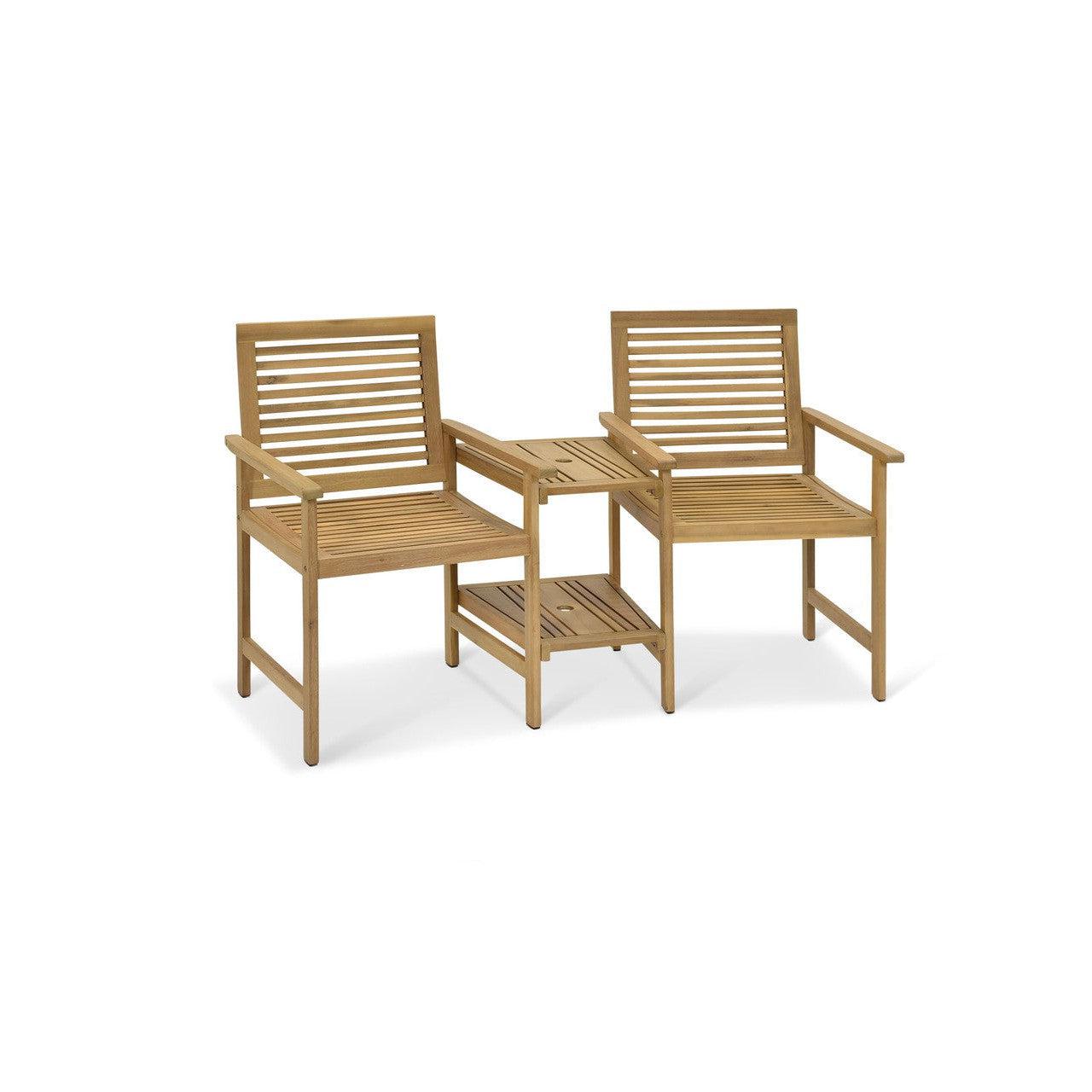 Titchberry Loveseat | Natural - Outdoor Chairs & Loungers - Garden Trading - Yester Home