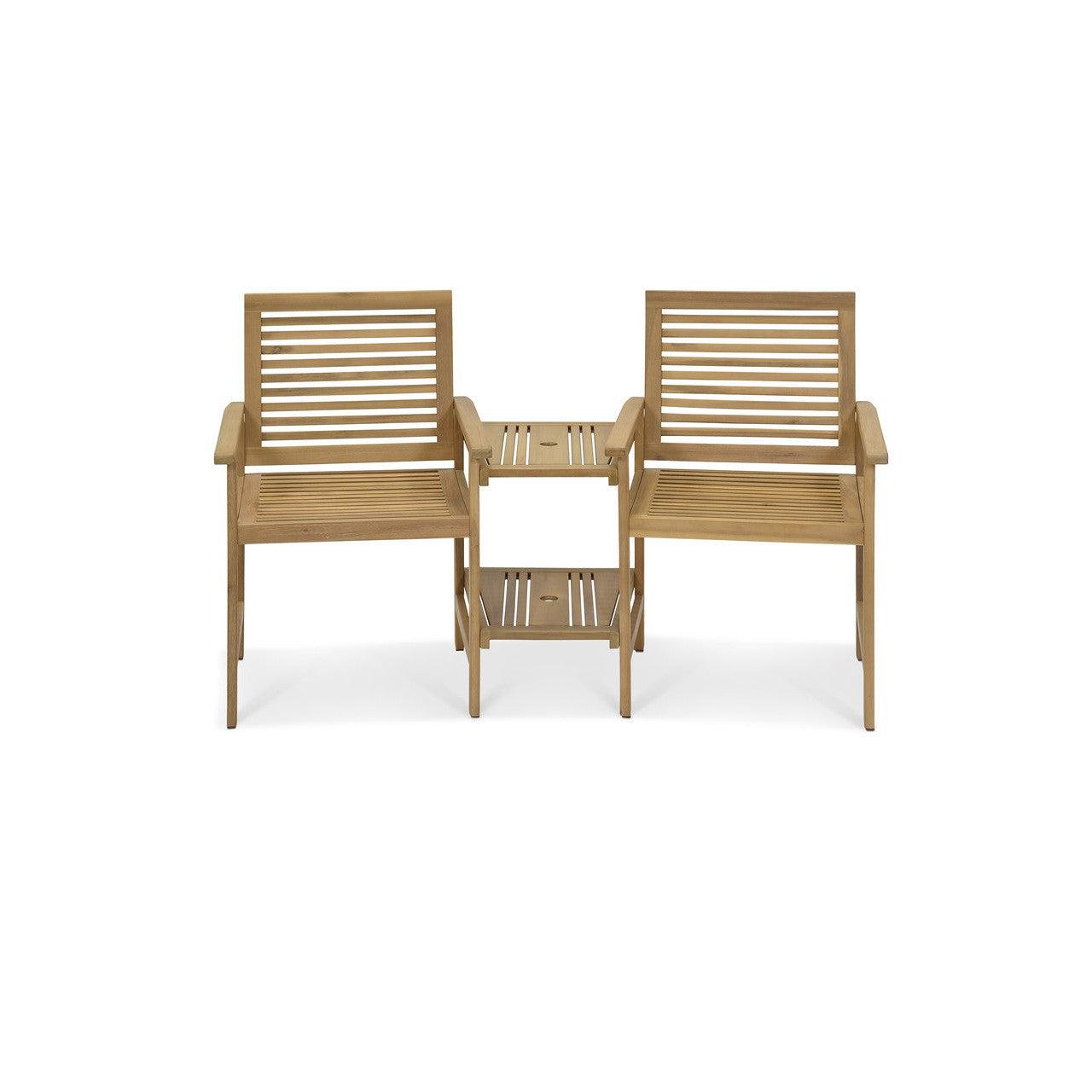 Titchberry Loveseat | Natural - Outdoor Chairs & Loungers - Garden Trading - Yester Home