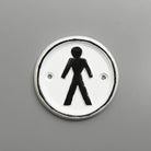 Toilet Door Badges-Toilet Sign-Yester Home