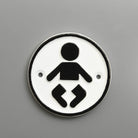 Toilet Door Badges-Toilet Sign-Yester Home