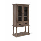 Topsham Glass Display Unit | Natural - Consoles & Sideboards - Garden Trading - Yester Home