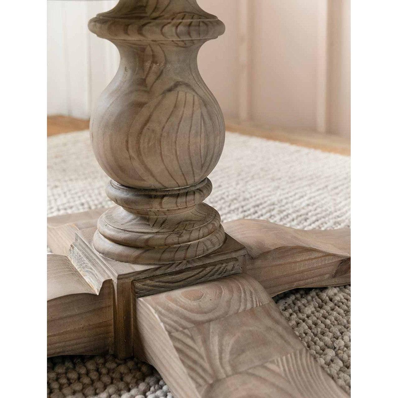 Topsham Round Dining Table | Natural - Dining Tables & Sets - Garden Trading - Yester Home