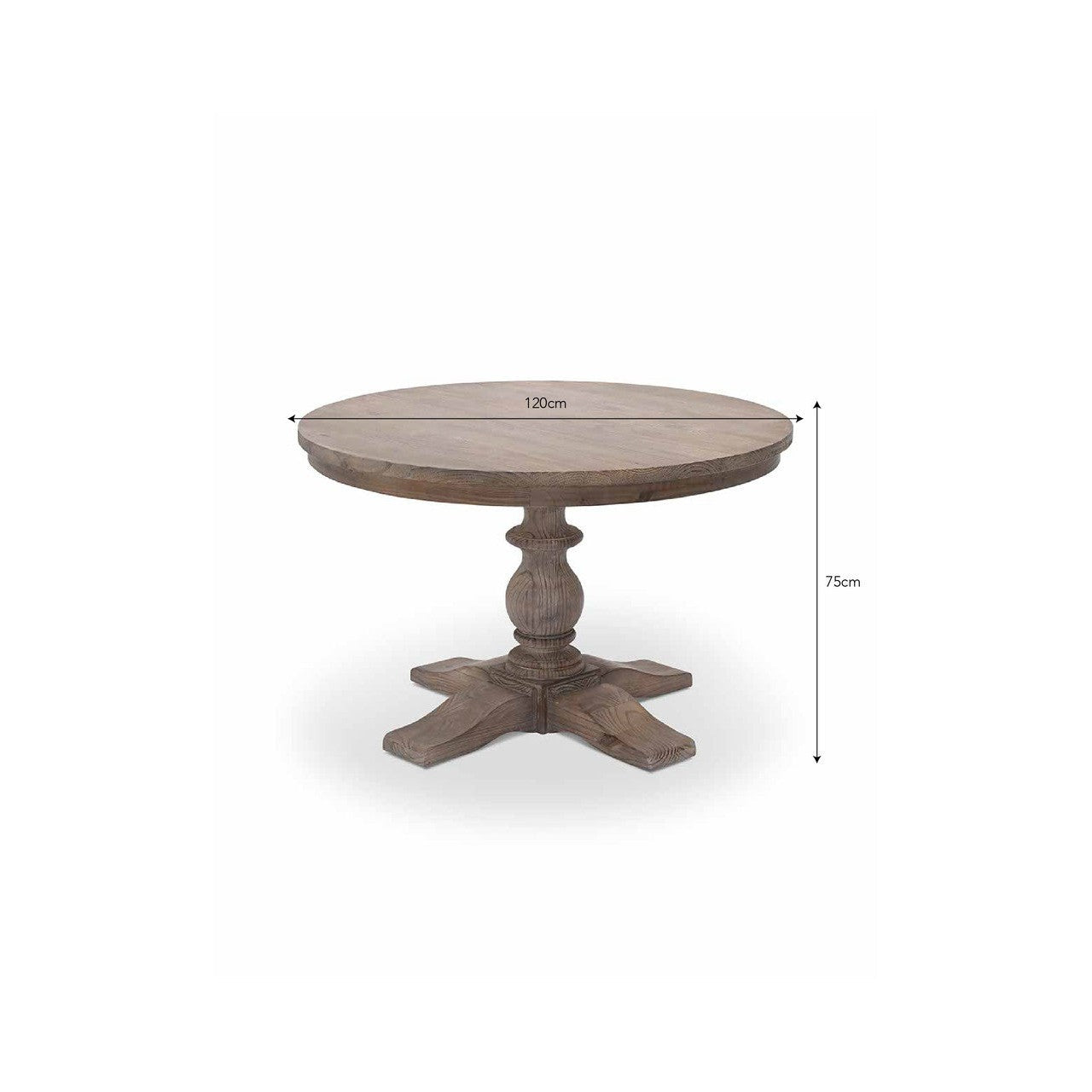 Topsham Round Dining Table | Natural - Dining Tables & Sets - Garden Trading - Yester Home
