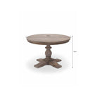 Topsham Round Dining Table | Natural - Dining Tables & Sets - Garden Trading - Yester Home