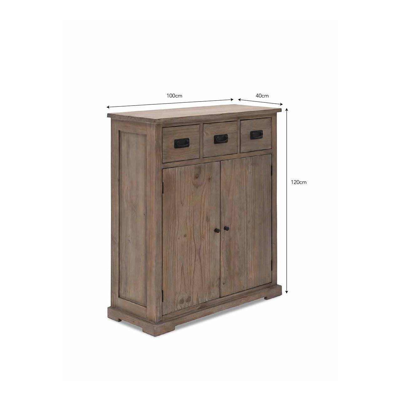 Topsham Sideboard | Small | Natural - Consoles & Sideboards - Garden Trading - Yester Home