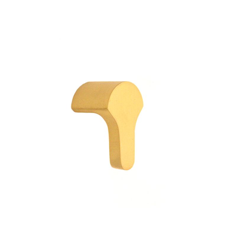 Tulip Drop Pull Satin Brass-Cupboard Pulls-Yester Home