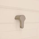Tulip Drop Pull Satin Nickel-Cupboard Pulls-Yester Home
