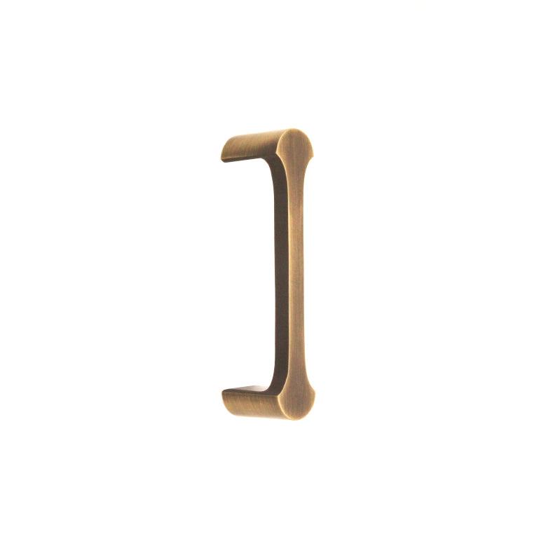 Tulip Pull Handle 115mm Antique Brass-Cabinet Handles-Yester Home
