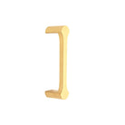 Tulip Pull Handle 115mm Satin Brass-Cabinet Handles-Yester Home