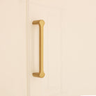Tulip Pull Handle 165mm Satin Brass-Cabinet Handles-Yester Home