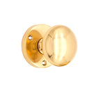 Victorian Door Knob Polished Brass-Mortice Door Knobs-Yester Home